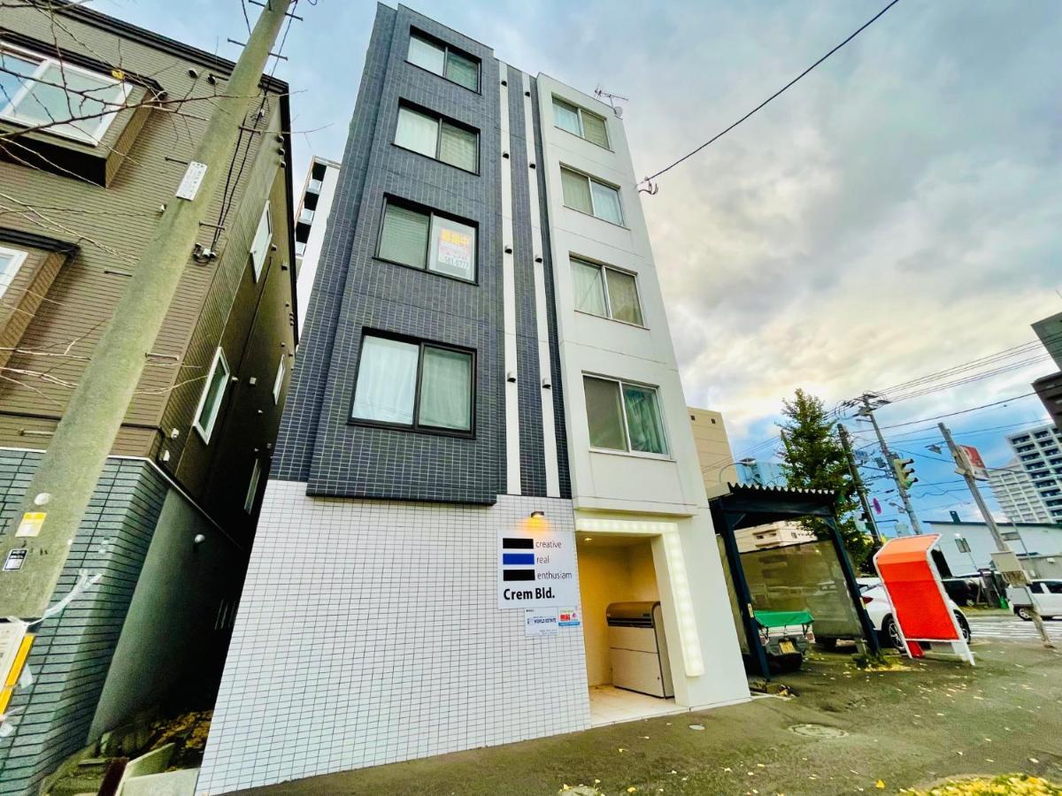 3-1 New Open地下鉄徒歩4分　美室【サービスアパートメントsapporo大通東3】3-1 Bagian luar foto